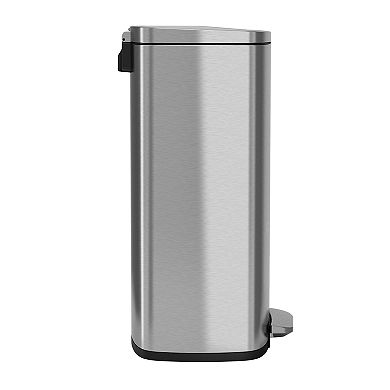 13-gallon Premium Stainless Steel Trash Can