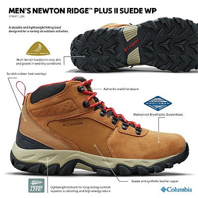 Columbia Newton Ridge Plus II Men s Waterproof Hiking Boots