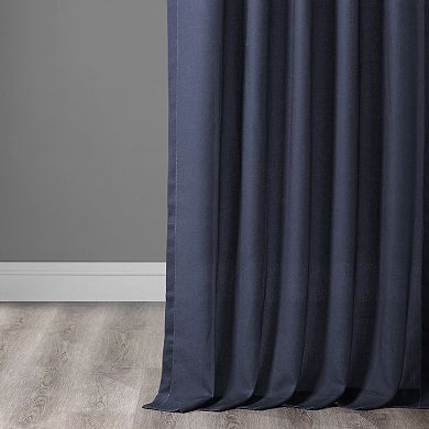 EFF Ombre Faux Linen Semi Sheer Curtain