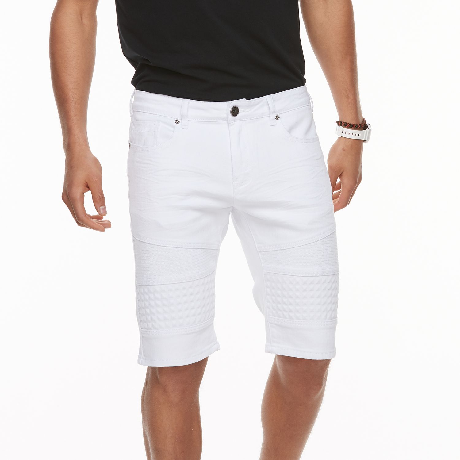 slim fit stretch shorts