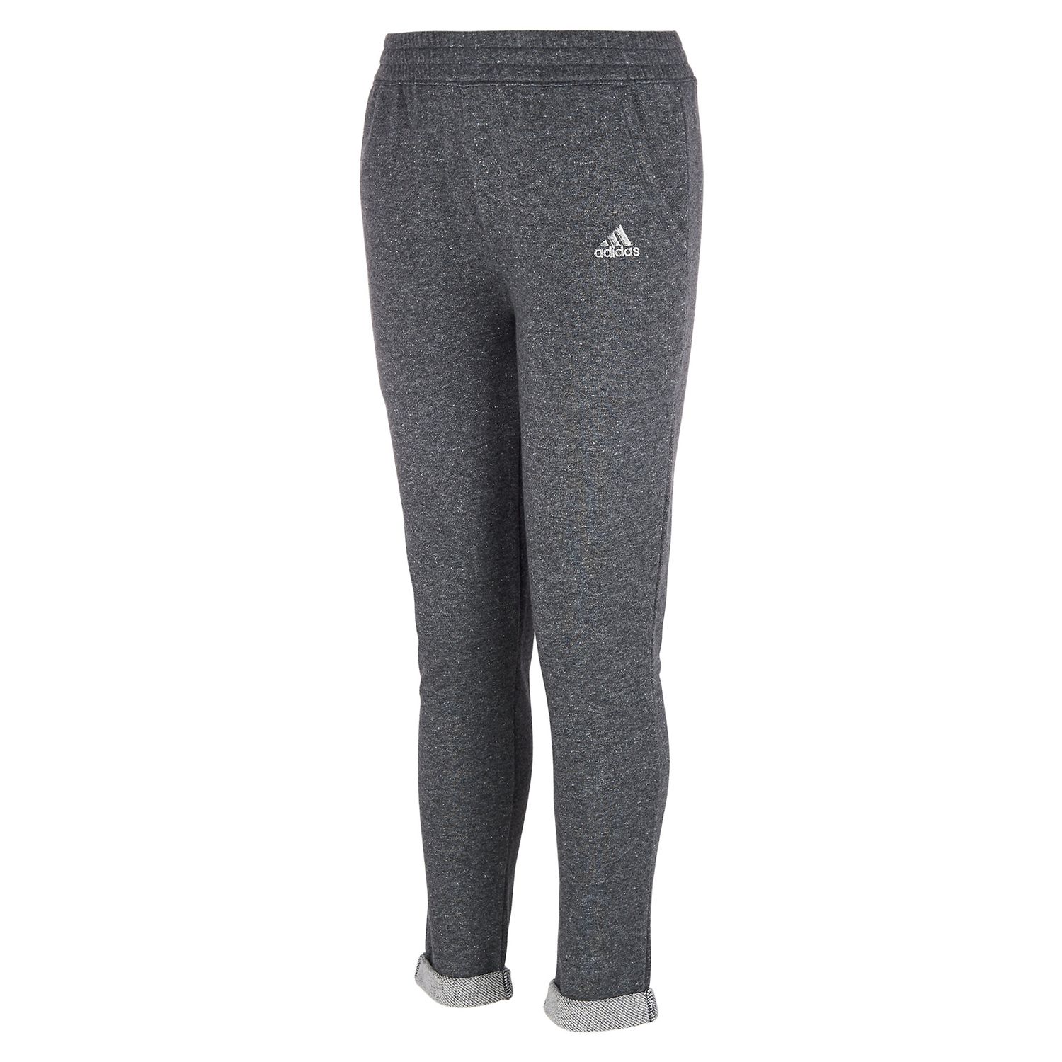 girls grey adidas joggers