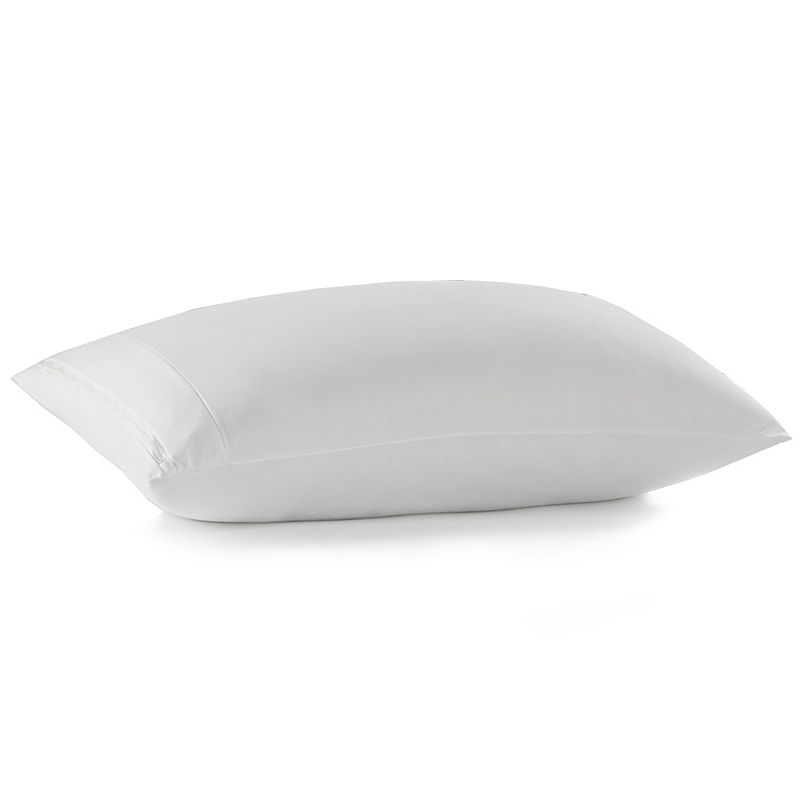 PureCare StainGuard Cotton Terry Blend Waterproof Pillow Protector, White, 