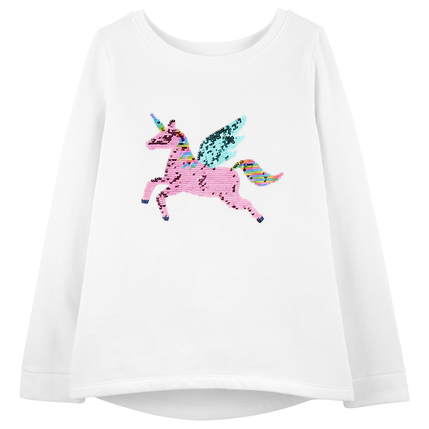 carter's unicorn fleece sweatshirt