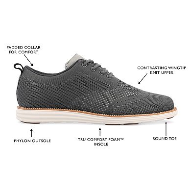 VANCE Ezra Men's Wingtip Casual Shoes