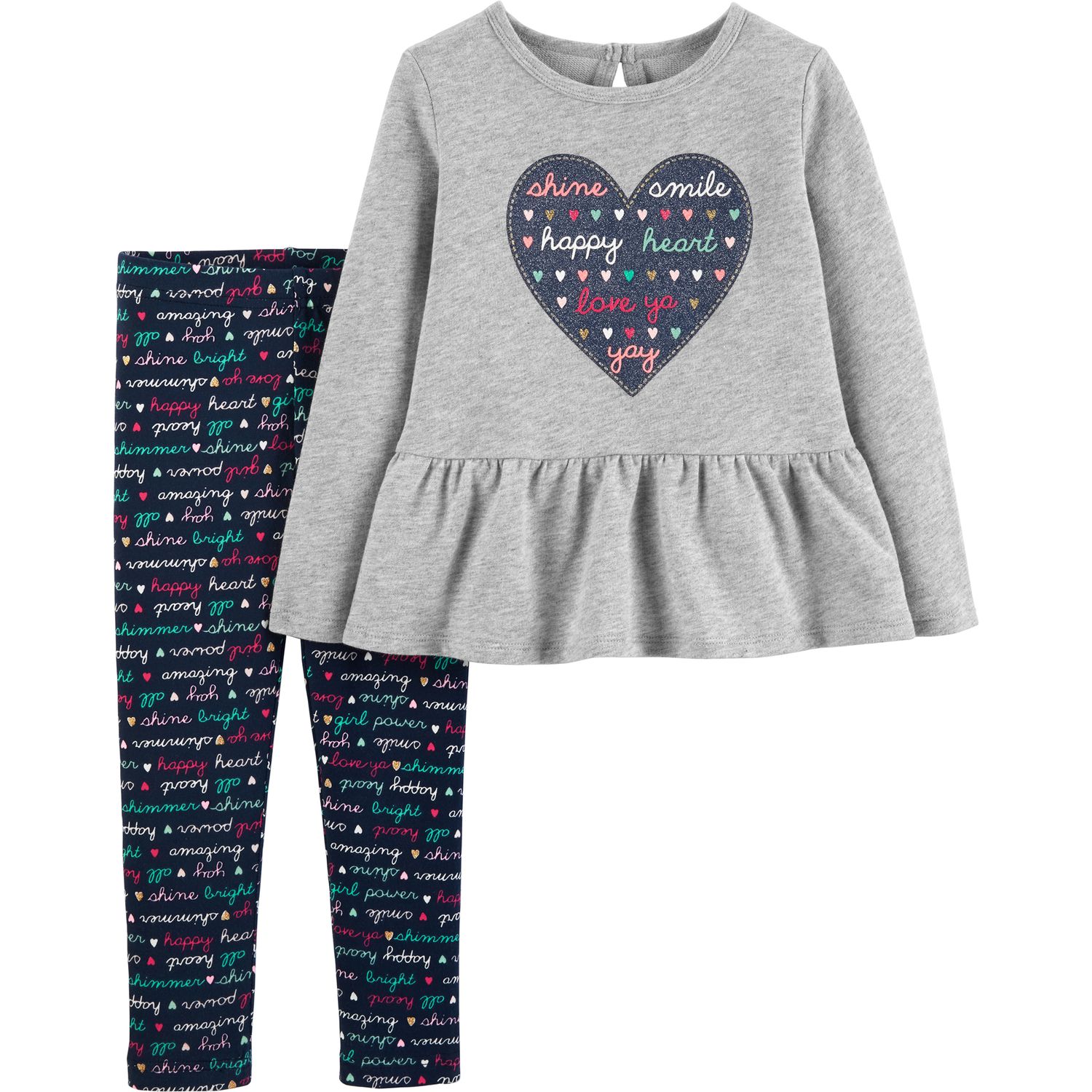 shimmer leggings for baby girl