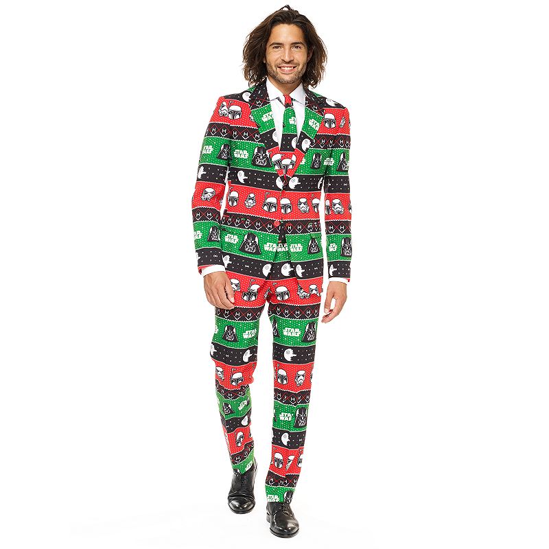 EAN 8719323583672 product image for Men's OppoSuits Slim-Fit Festive Force Star Wars Suit & Tie Set, Size: 42 - regu | upcitemdb.com