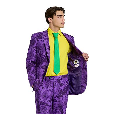 Men's OppoSuits Slim-Fit The Joker Suit & Tie Set