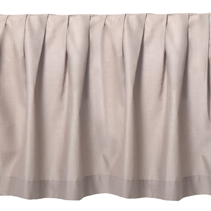 Donna Sharp Smoky Taupe Bedskirt, Med Grey, Queen