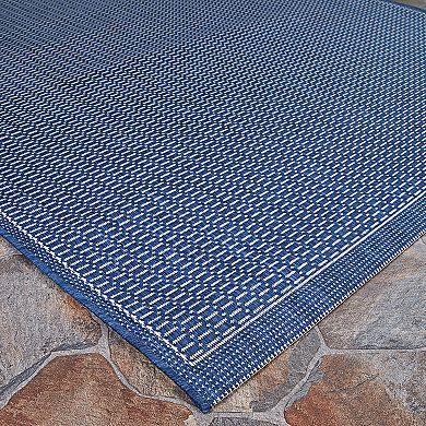 Couristan Recife Saddle Stitch Woven Indoor Outdoor Rug