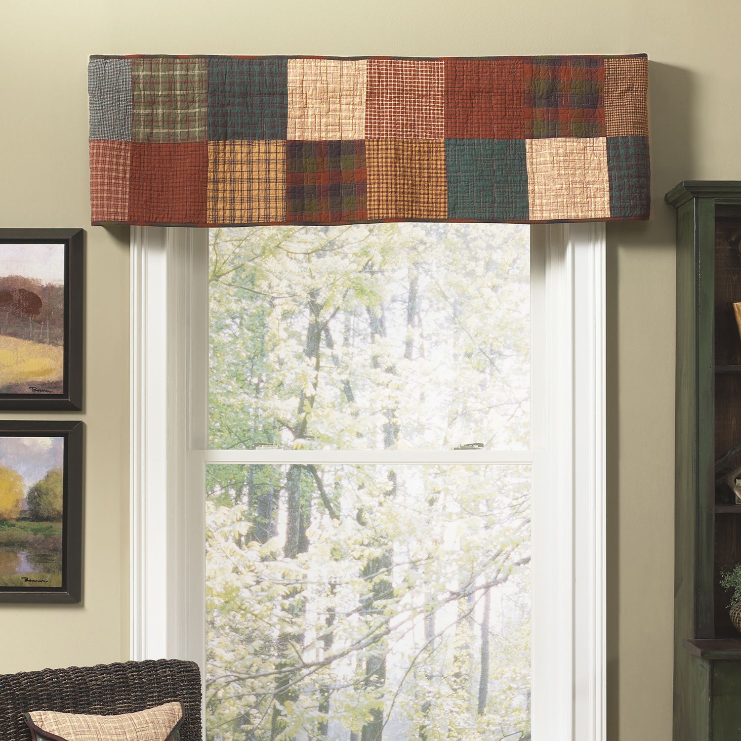 Image for Donna Sharp Campfire Square Window Valance at Kohl's.