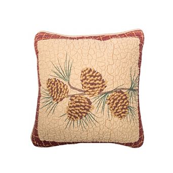 Donna Sharp Pine Lodge Pine Branch Throw Pillow