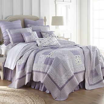 Donna Sharp Lavender Rose Quilt or Sham