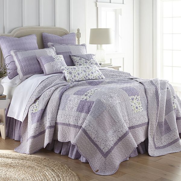 Donna Sharp Lavender Rose Quilt Or Sham