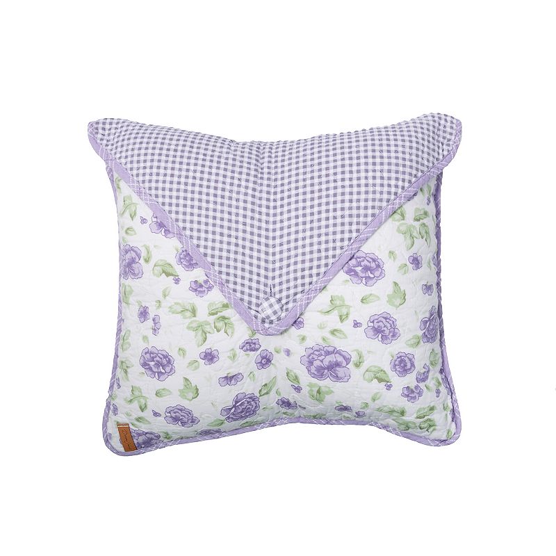 UPC 754069820658 product image for Donna Sharp Lavender Rose Envelope Throw Pillow, Multi | upcitemdb.com