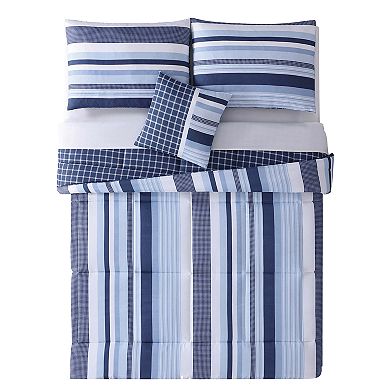 My World Kids Mason Stripe Comforter Set