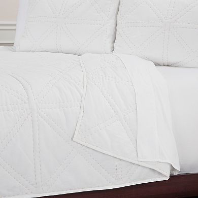Rizzy Home Maddux Place Simpson Solid Quilt Set