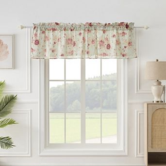 Greenland Home Fashions Antique Rose Valance