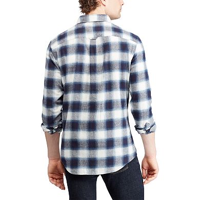 Men's Chaps Regular-Fit Performance Flannel Button-Down Shirt
