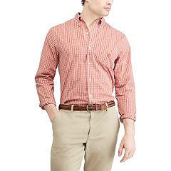 Mens Orange Button-Down Shirts Tops, Clothing | Kohl's