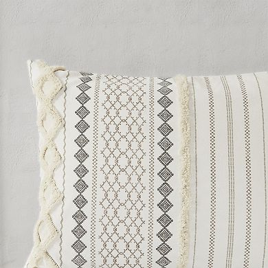INK+IVY Imani 3 pc Tufted Chenille Cotton Comforter Set