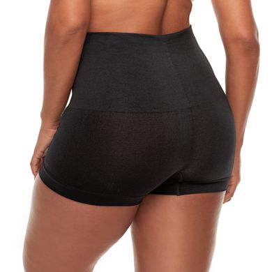 Plus Size Lunaire 2-Pack Seamless Moderate Control Shaping High Waist Boy Shorts 3412KP