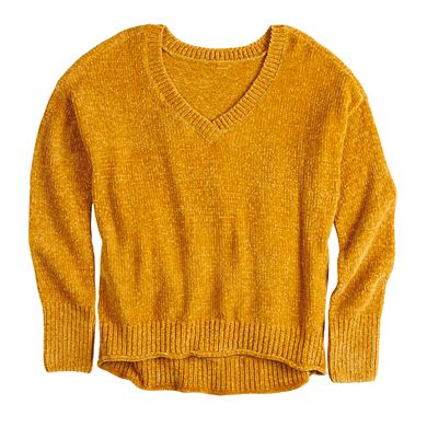 Juniors' Mudd® Chenille Sweater 