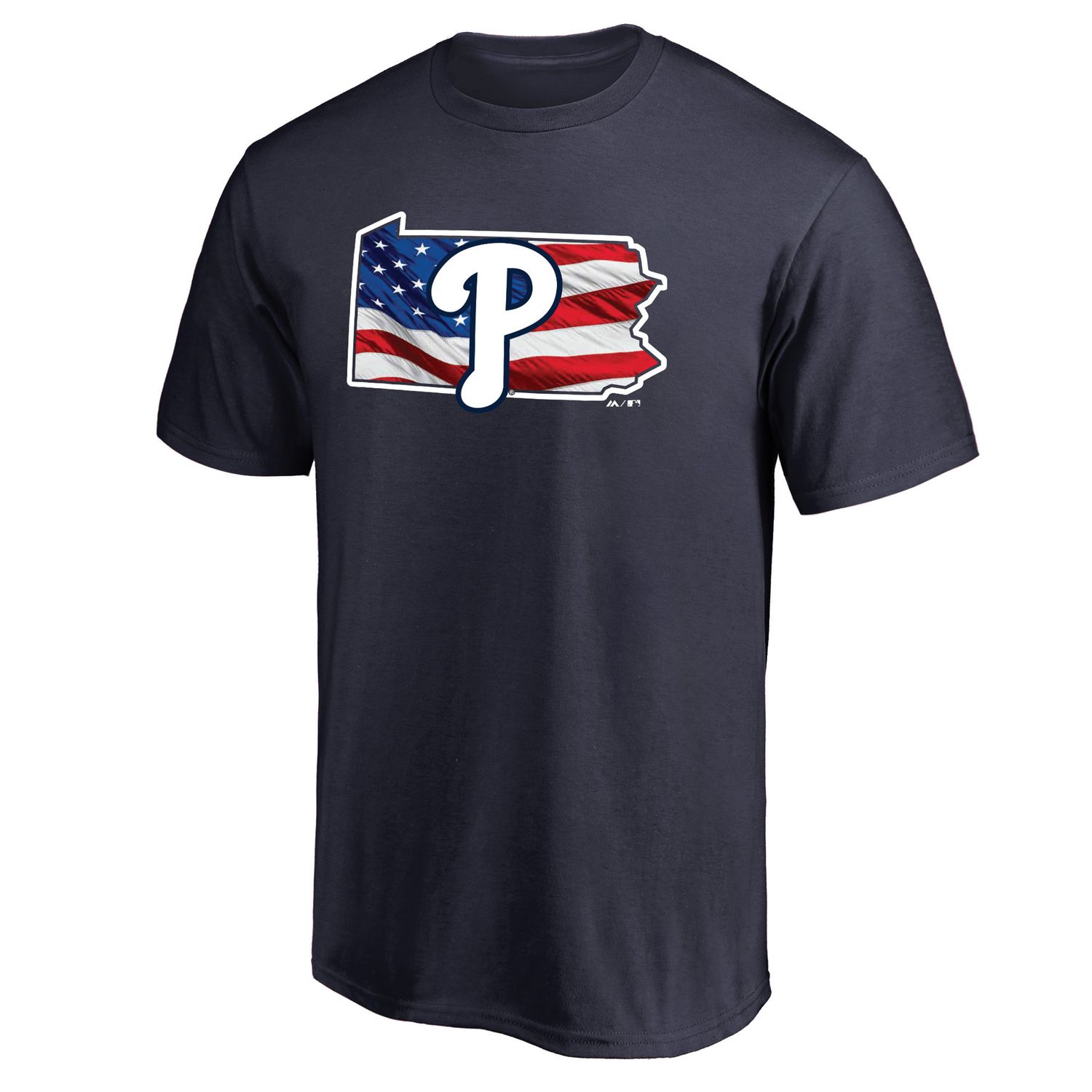 phillies american flag shirt