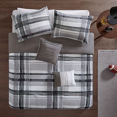 Intelligent Design Jax Plaid Comforter Set