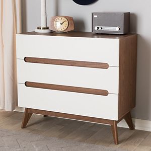 Madison Park Gale Chattered Two Tone Accent Chest