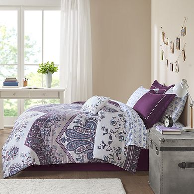 Intelligent Design Layne Boho Comforter Set with Sheets