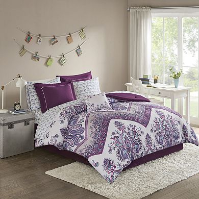 Intelligent Design Layne Boho Comforter Set with Sheets