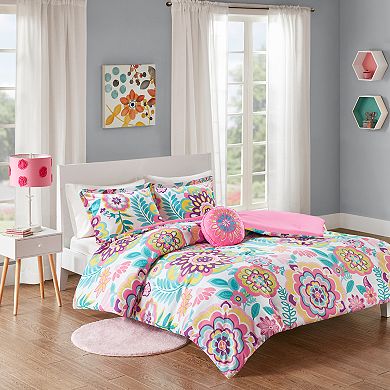 Intelligent Design Corinne Floral Comforter Set