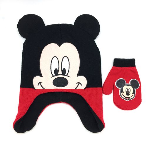 Disney S Mickey Mouse Toddler Boy Hat Mittens Set - mickey mouse ears roblox code