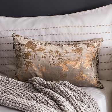 Safavieh Edmee Metallic Oblong Throw Pillow