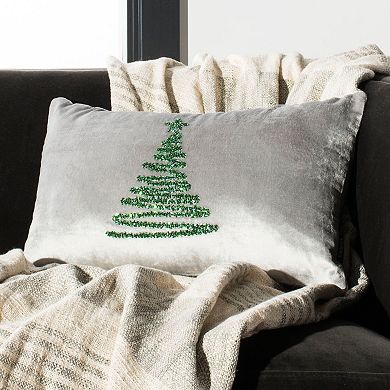 Safavieh Enchanted Christmas Oblong Throw Pillow