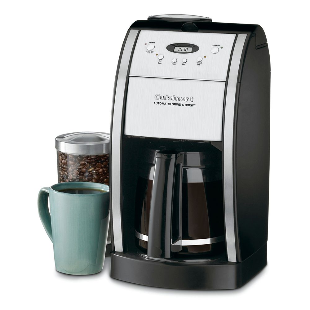 Cuisinart® Grind & 12-Cup Automatic Coffeemaker