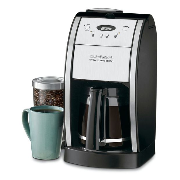 Cuisinart Coffee Plus 12-Cup Black/Stainless Residential Combination Coffee  Maker at