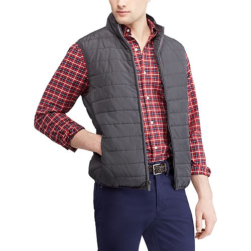 Men's Chaps Regular-Fit Packable Quilted Vest