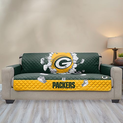 Green Bay Packers Breakthrough Sofa Cover