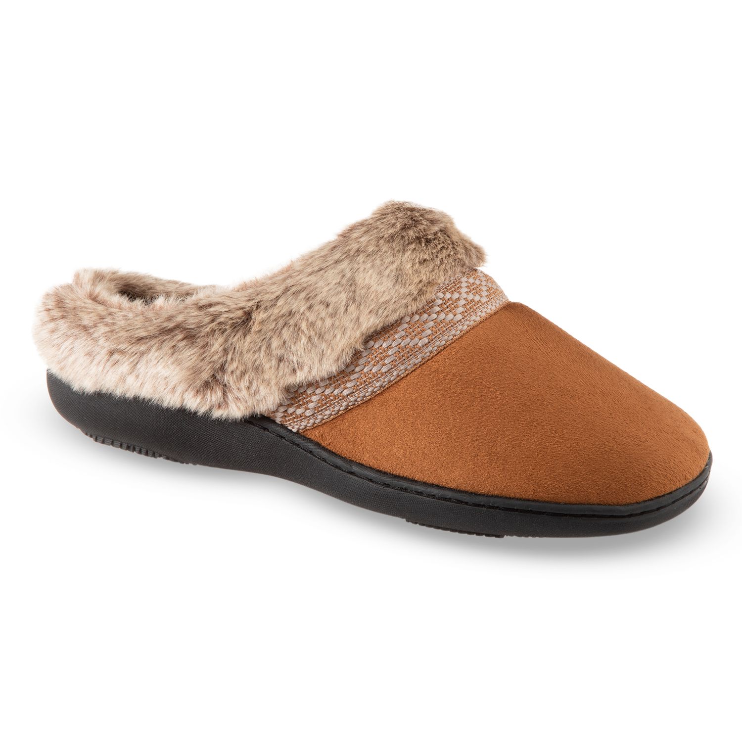 isotoner microsuede slippers