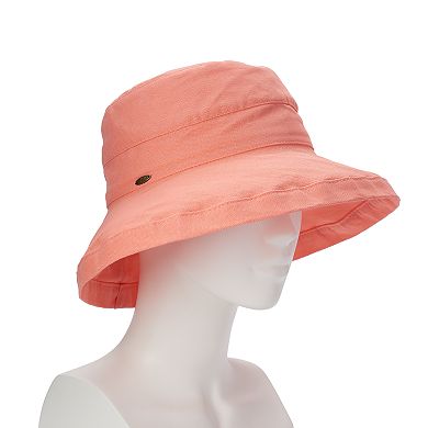 Women's Scala Cotton Medium Brim Hat
