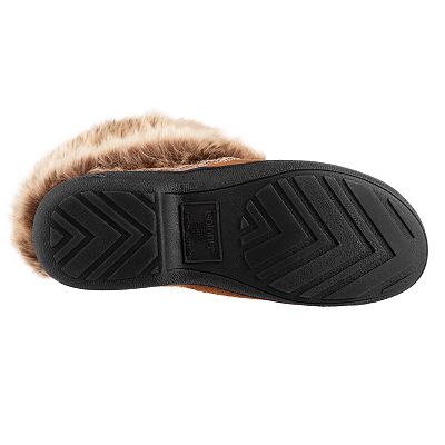 Women s isotoner Microsuede Basil Boot Slippers