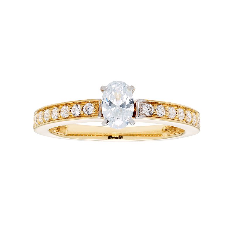 51086740 14k Gold 3/4 Carat T.W. IGL Certified Diamond Oval sku 51086740