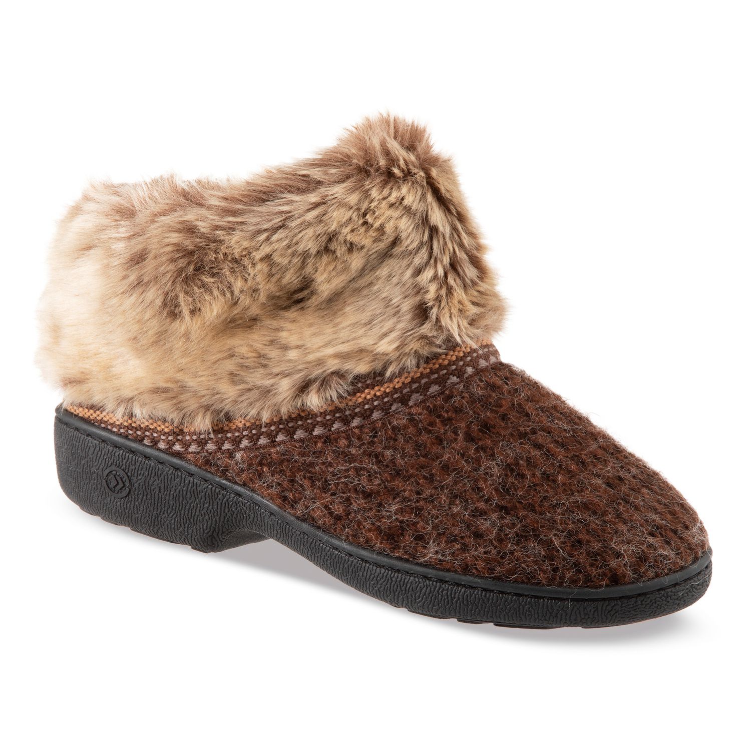 isotoner bootie slippers kohl's