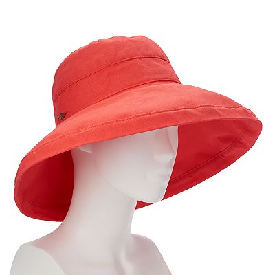 Scala cotton big brim hat online