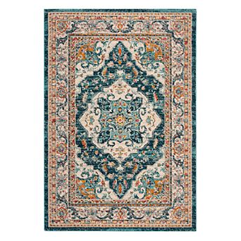 Safavieh Phoenix Jade Framed Medallion Rug