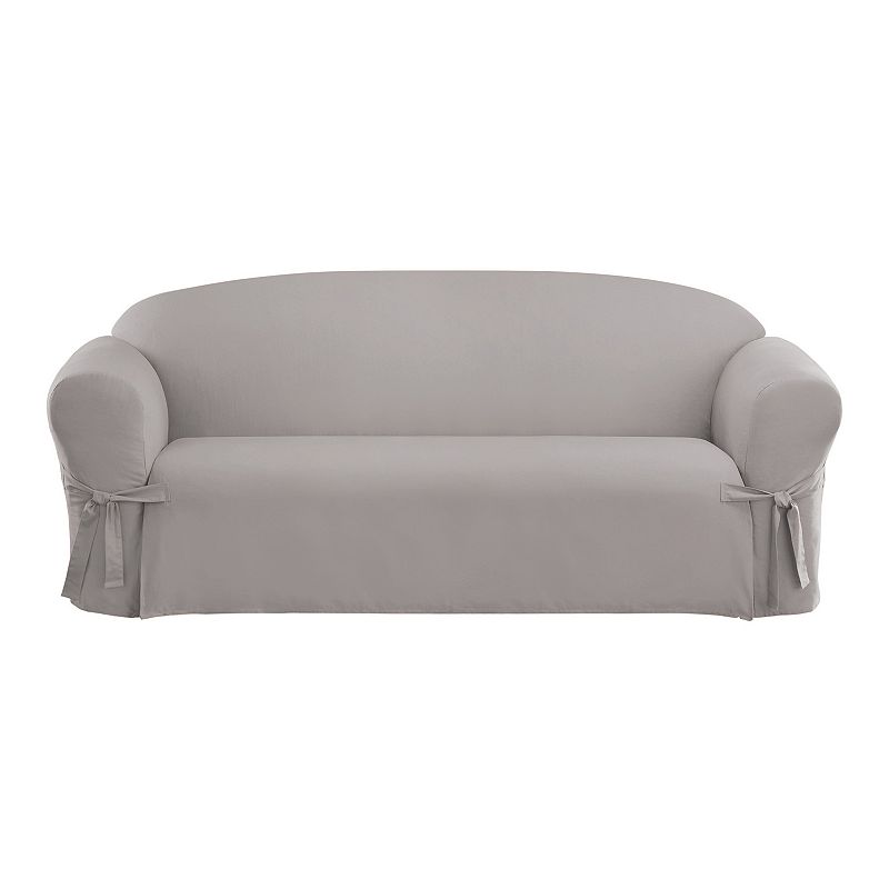 Duck Sofa Slipcover Gray - Sure Fit