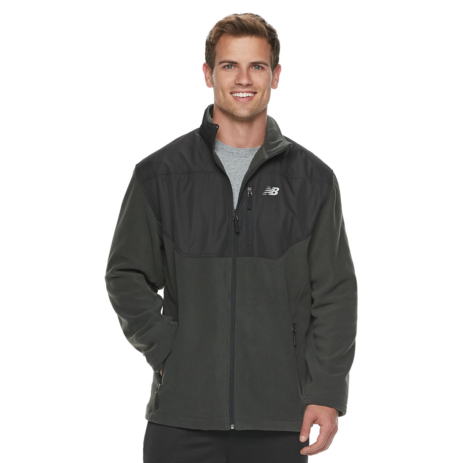 new balance windbreaker black