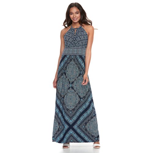 fitted maxi dress petite