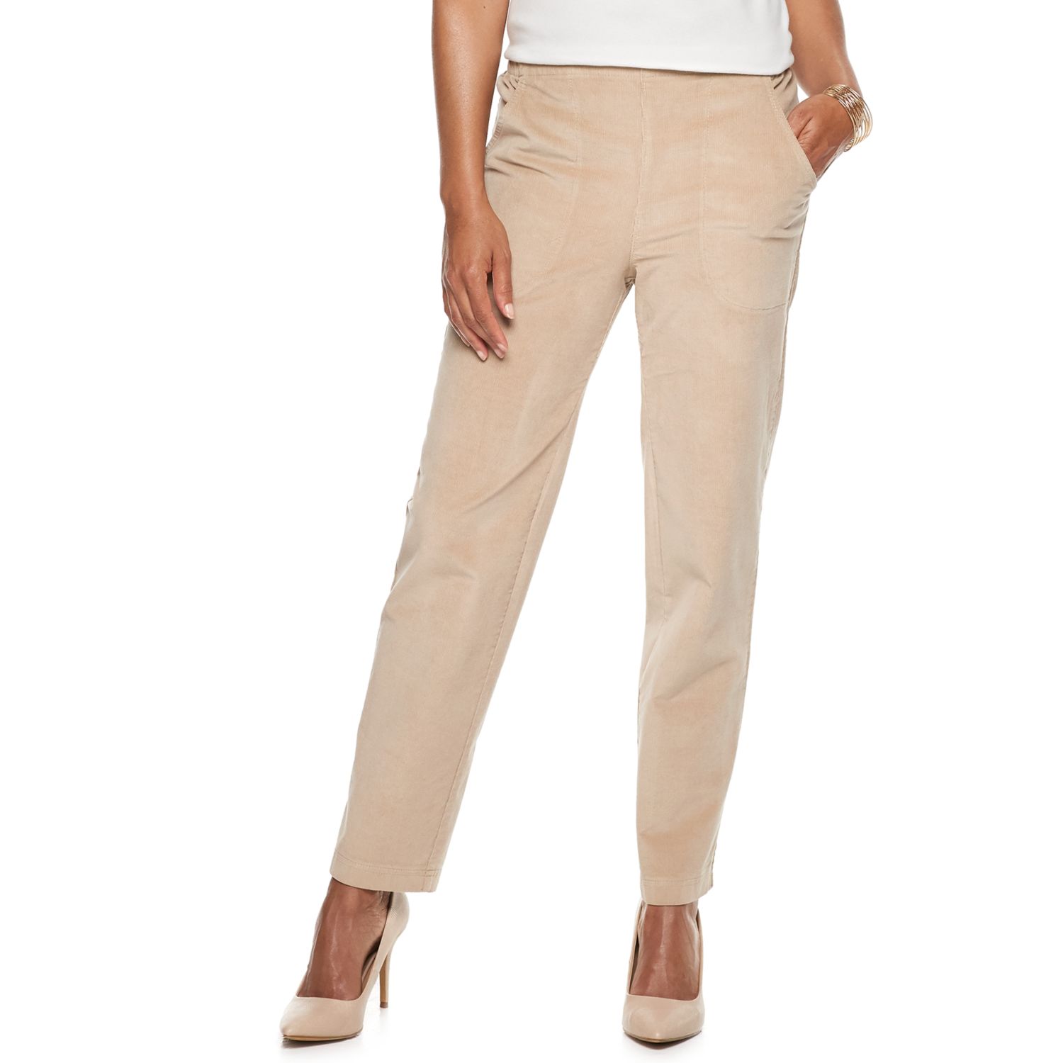 pull up corduroy pants